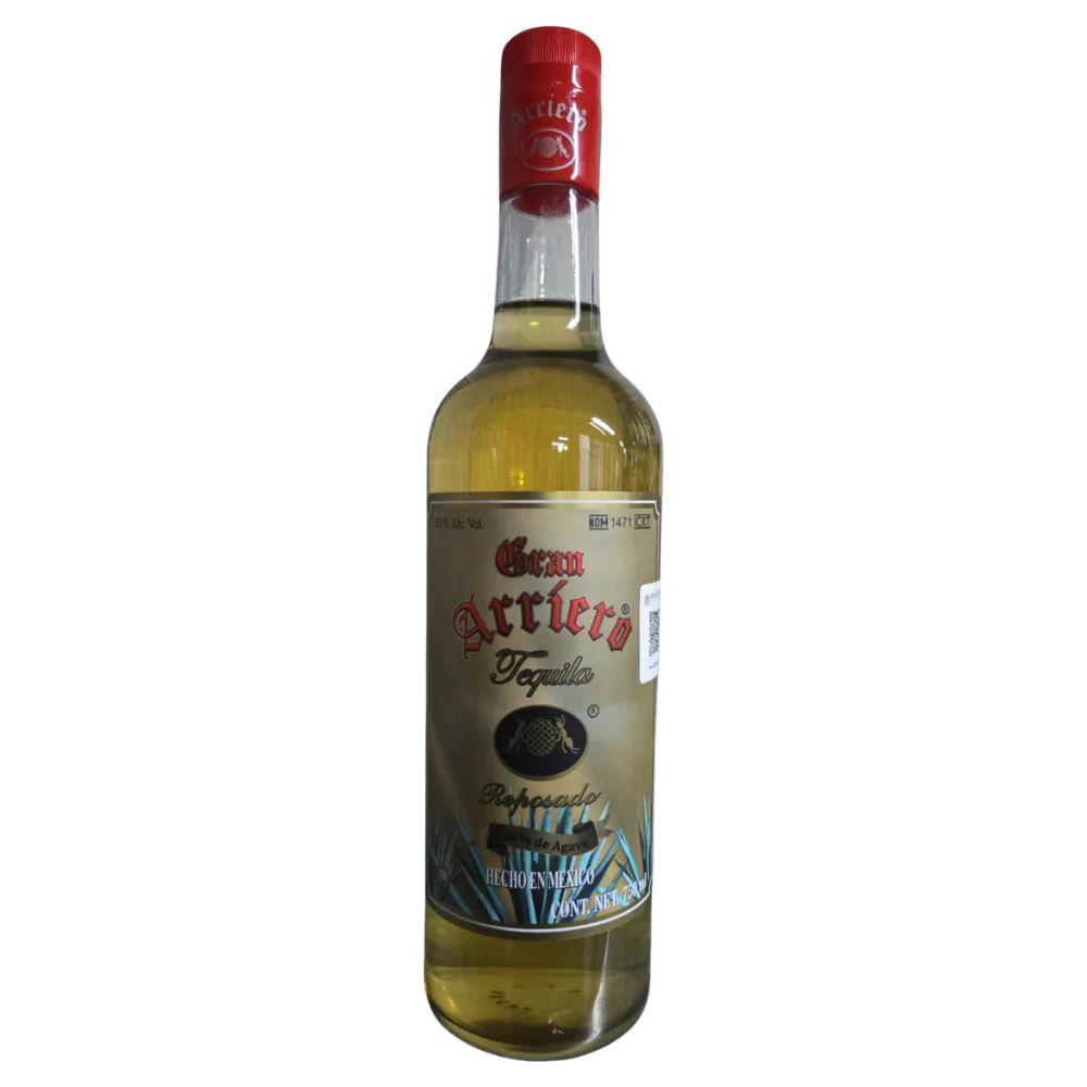 Tequila Gran Arriero Reposado 750ml