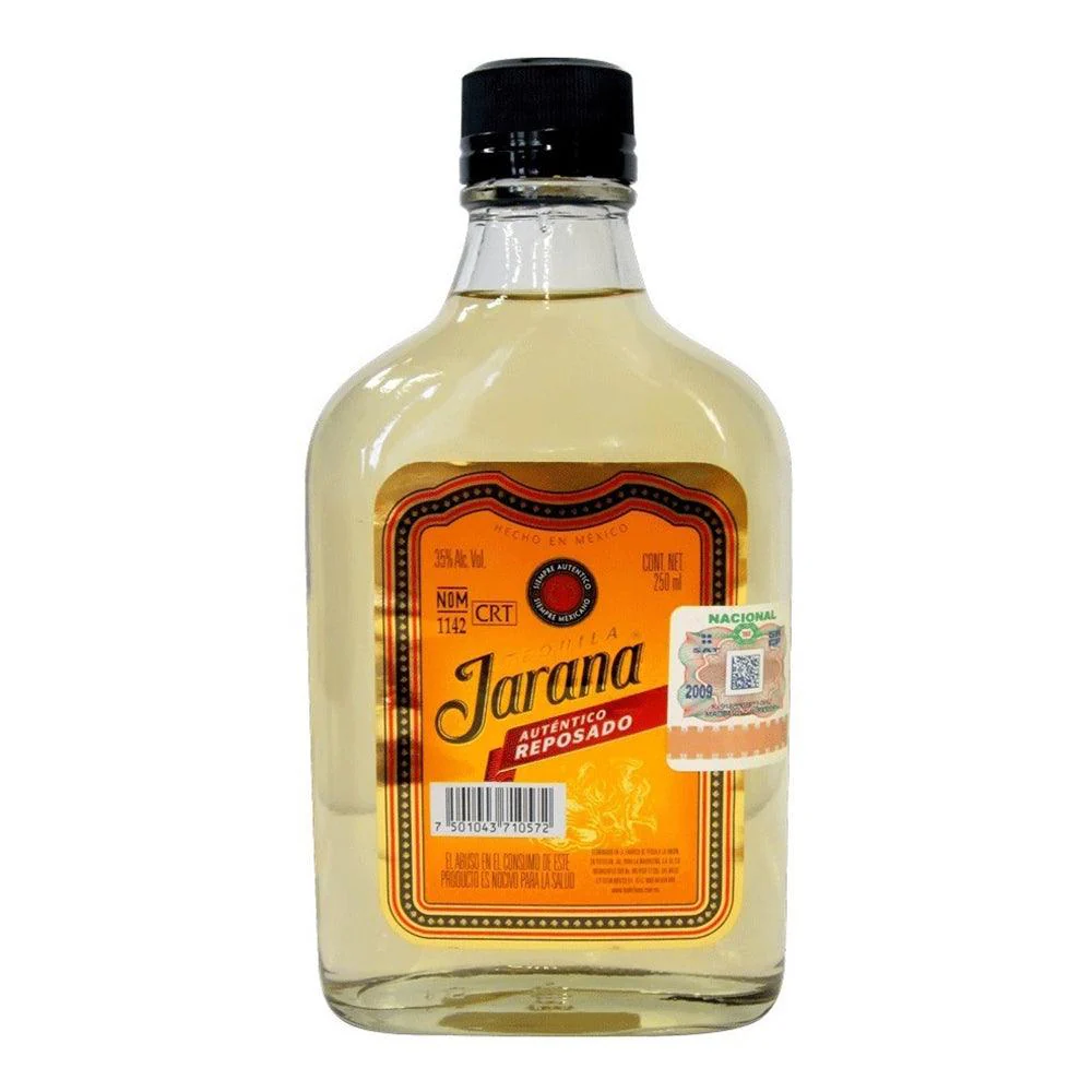 Tequila Jarana Autentico Reposado 250ml