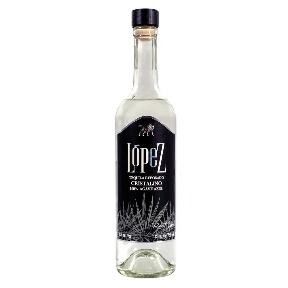 Tequila López Reposado Cristalino 750ml
