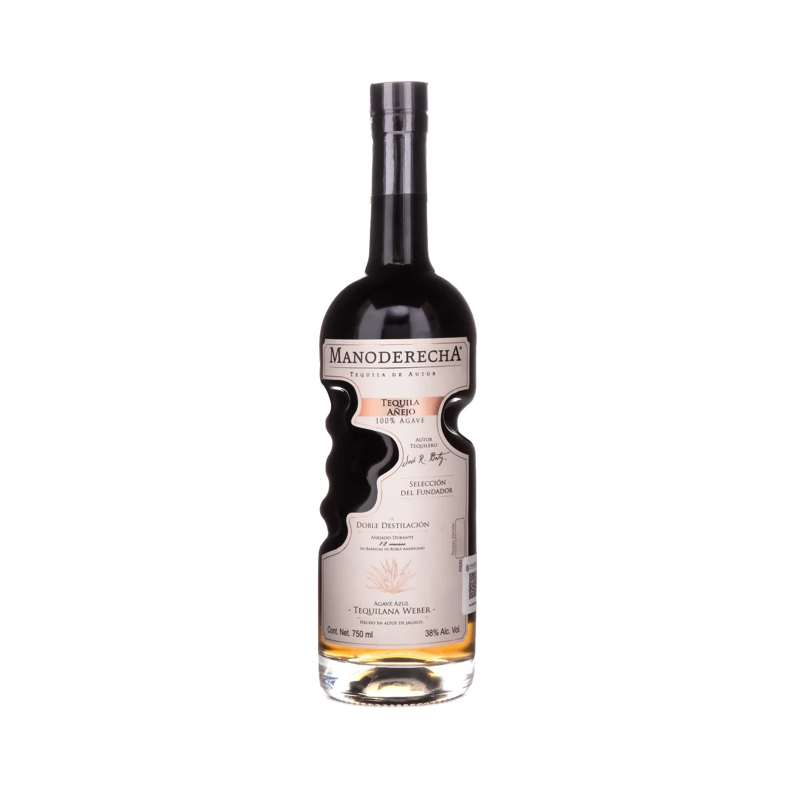 Tequila Mano Derecha Añejo 750ml