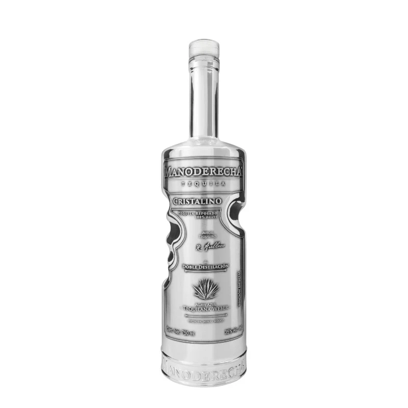 Tequila Mano Derecha Reposado Cristalino 750ml