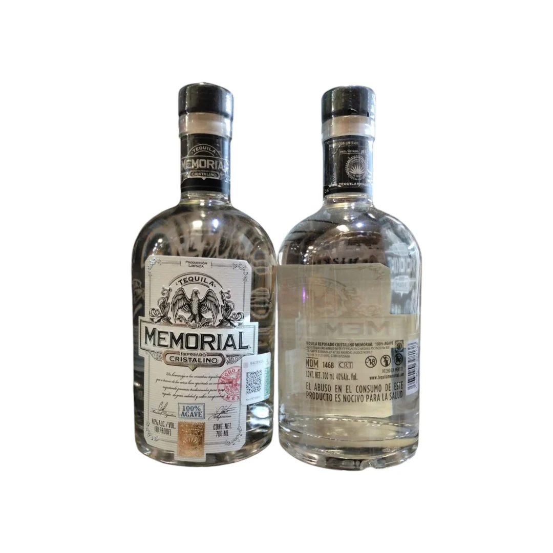 Tequila Memorial Cristalino 750ml