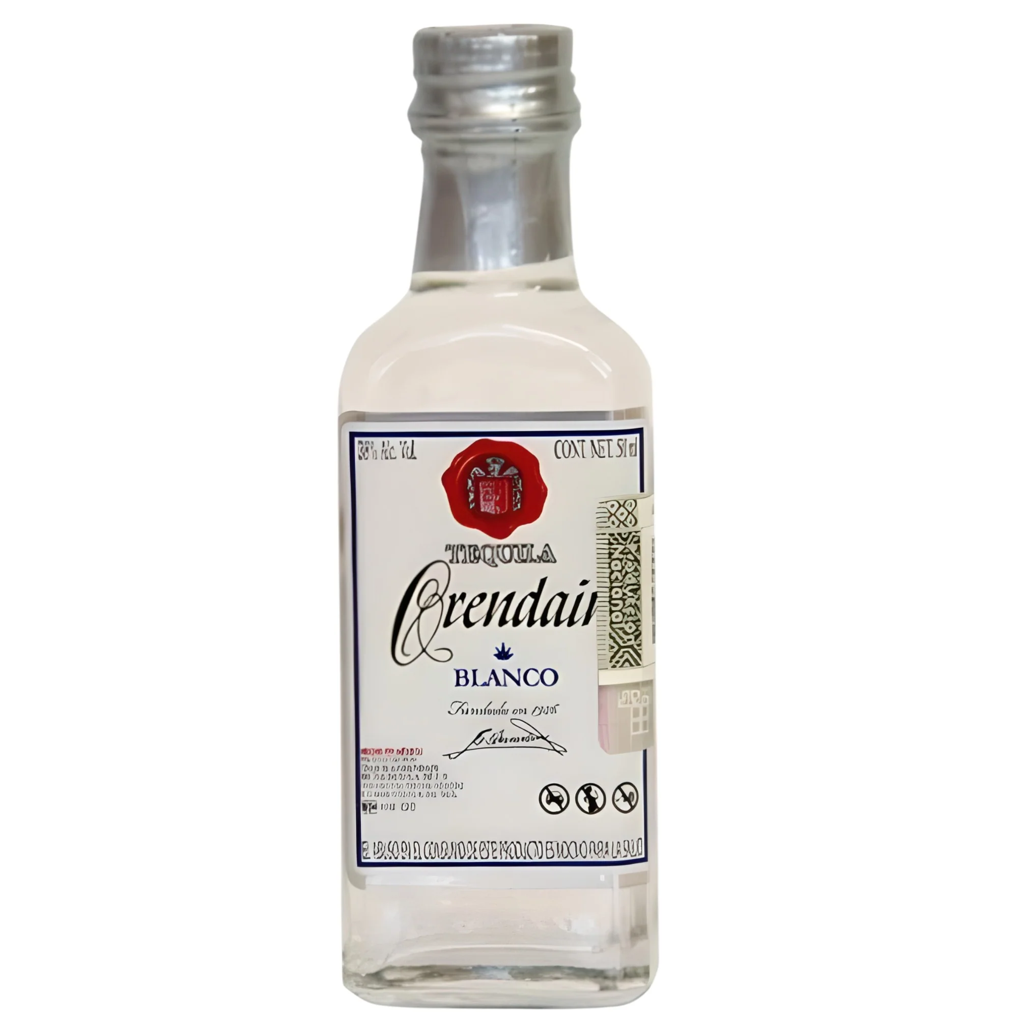 Tequila Mini Orendain Blanco .50ml