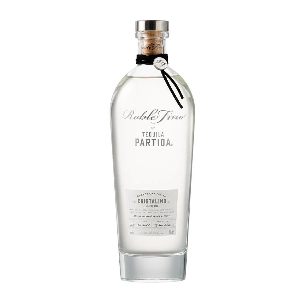 Tequila Partida Roble Fino Reposado Cristalino 750ml
