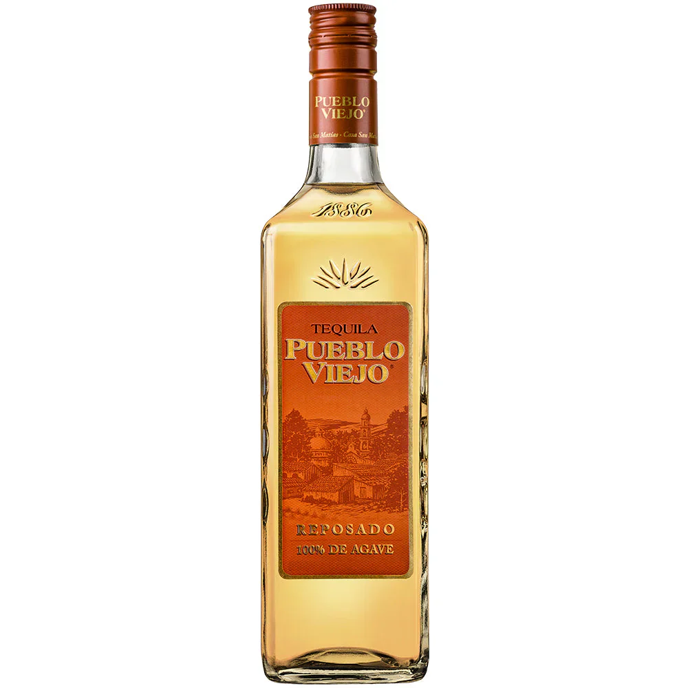 Tequila Pueblo Viejo Reposado 1000ml