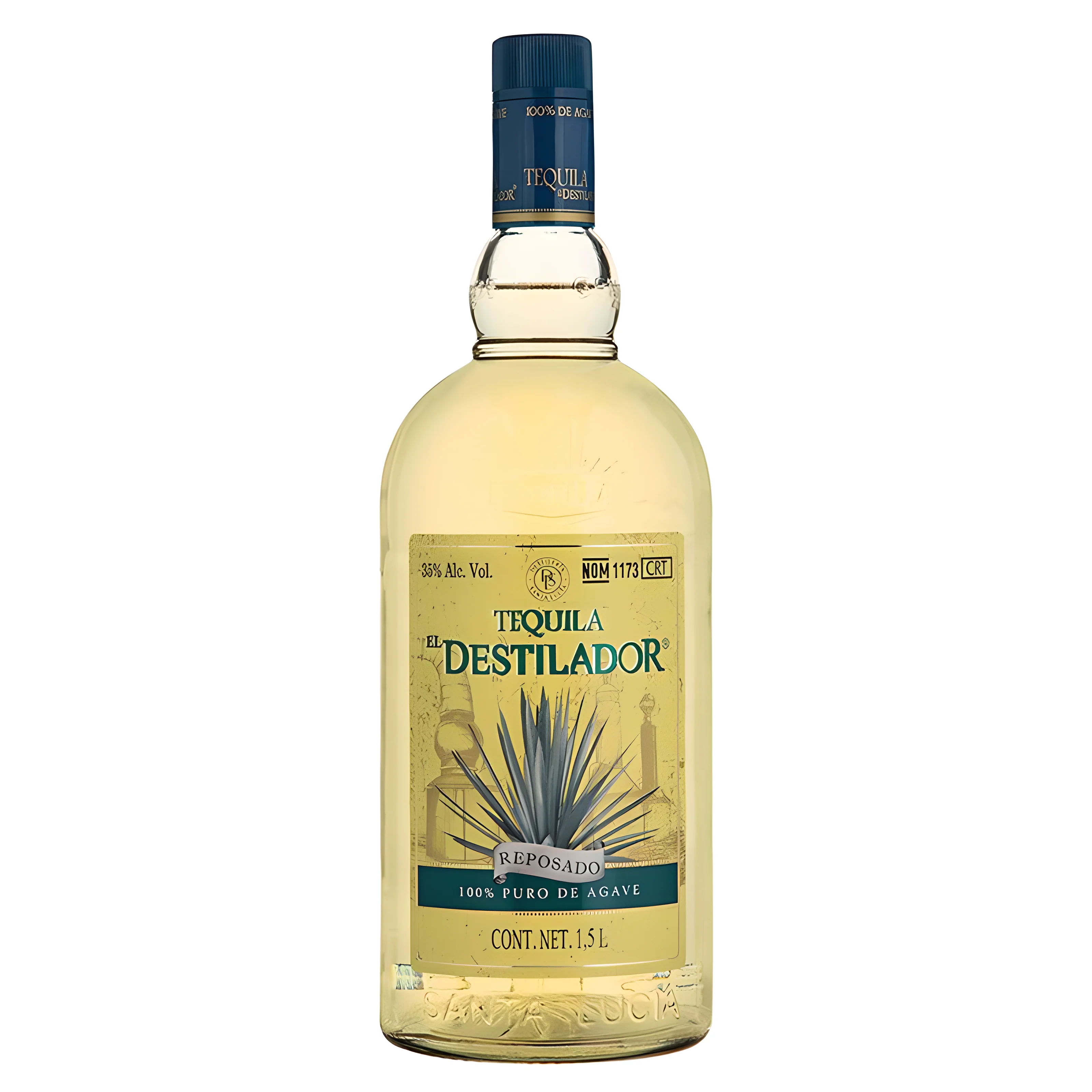 Tequila Reposado 100% El Destilador 1500ml