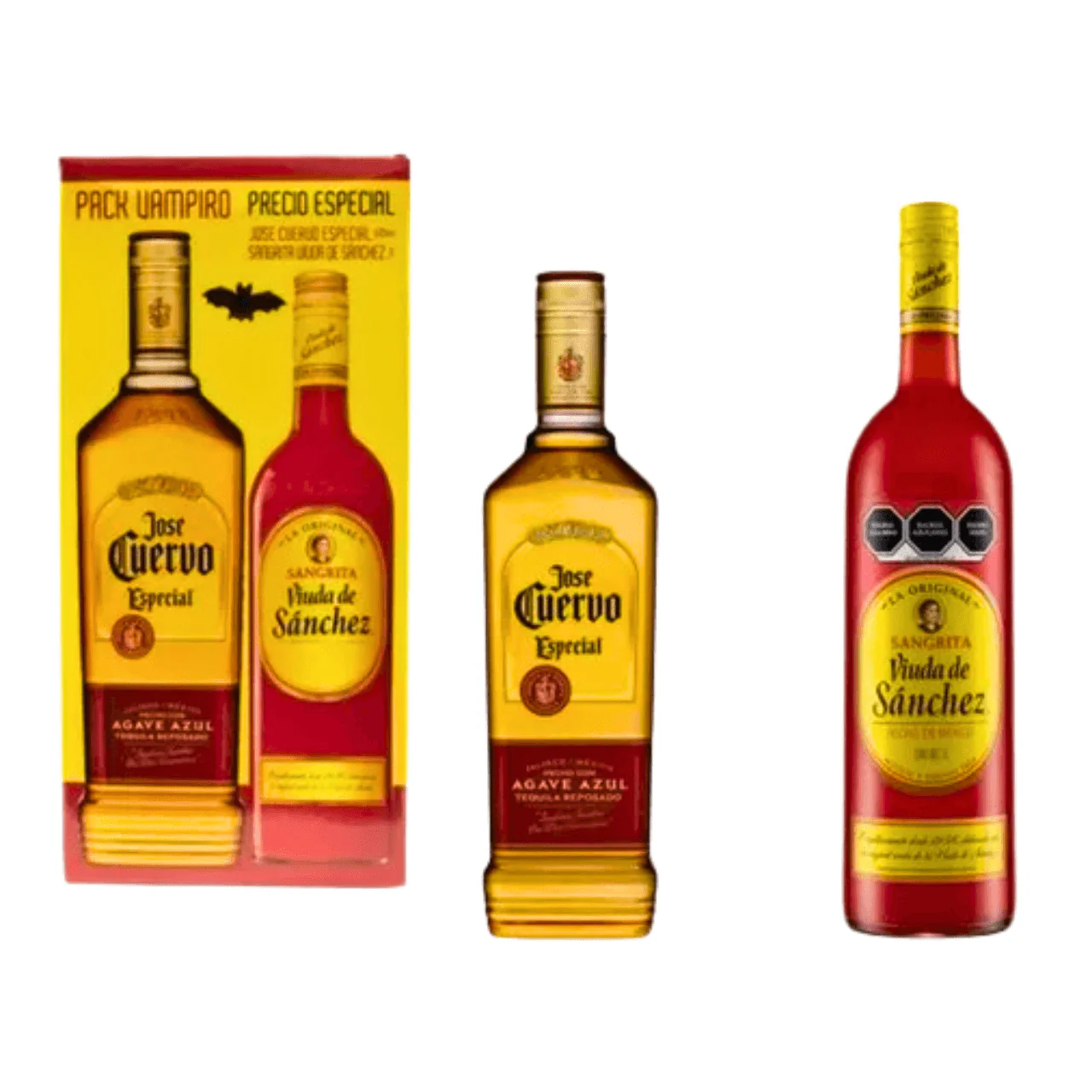 Tequila Reposado Cuervo Especial 695ml Con Sangrita Viuda De Sanchez 1000ml