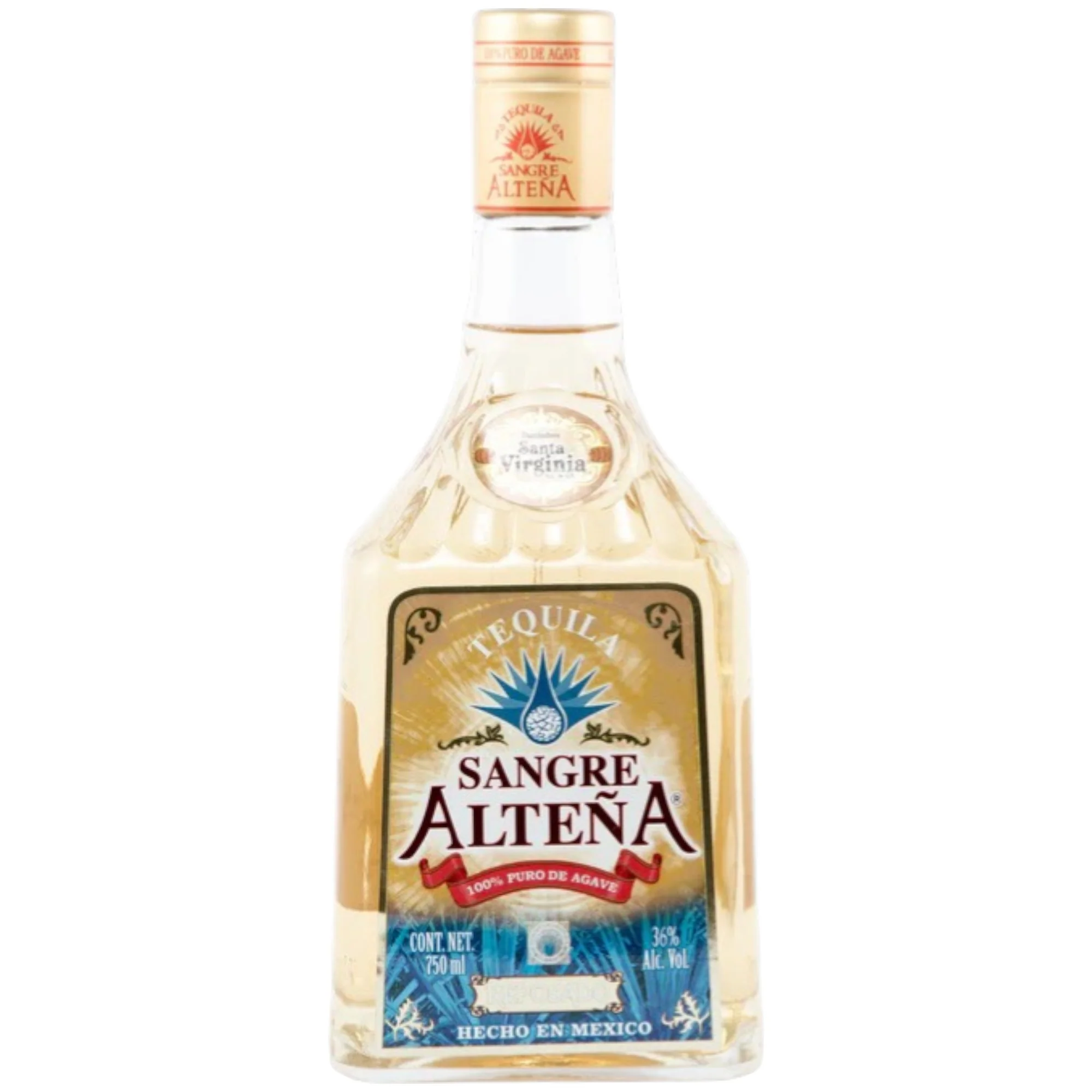 Tequila Sangre Alteña Reposado 750ml