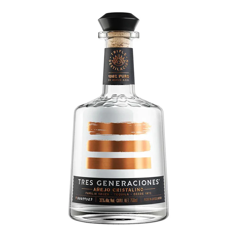 Tequila Sauza 3 Generaciones Cristalino 700ml