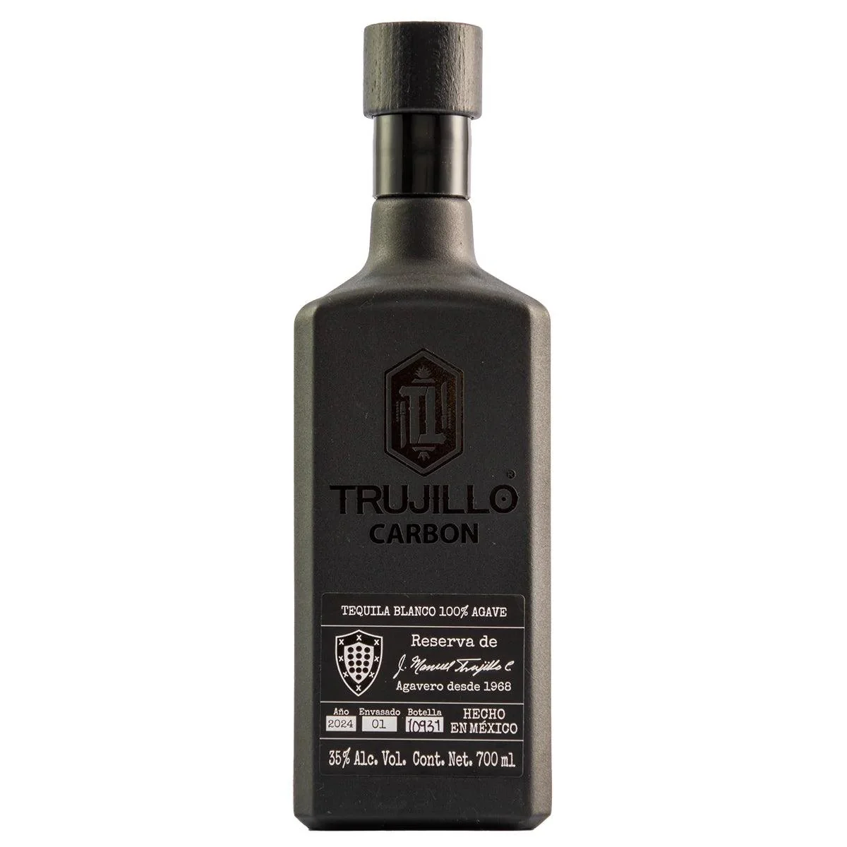 Tequila Trujillo Carbon Blanco 700ml