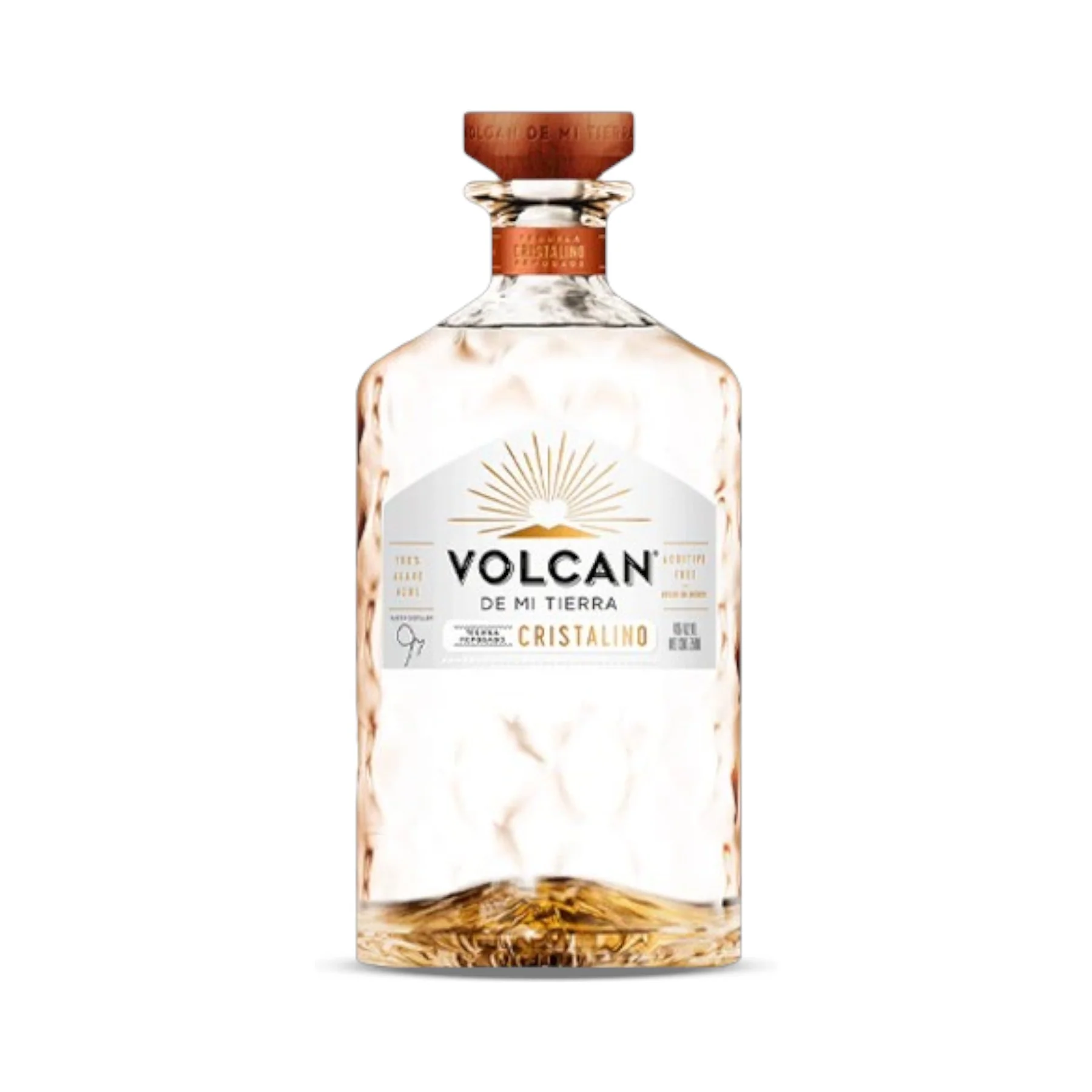 Tequila Volcan De Mi Tierra Reposado Cristalino Ni 750ml