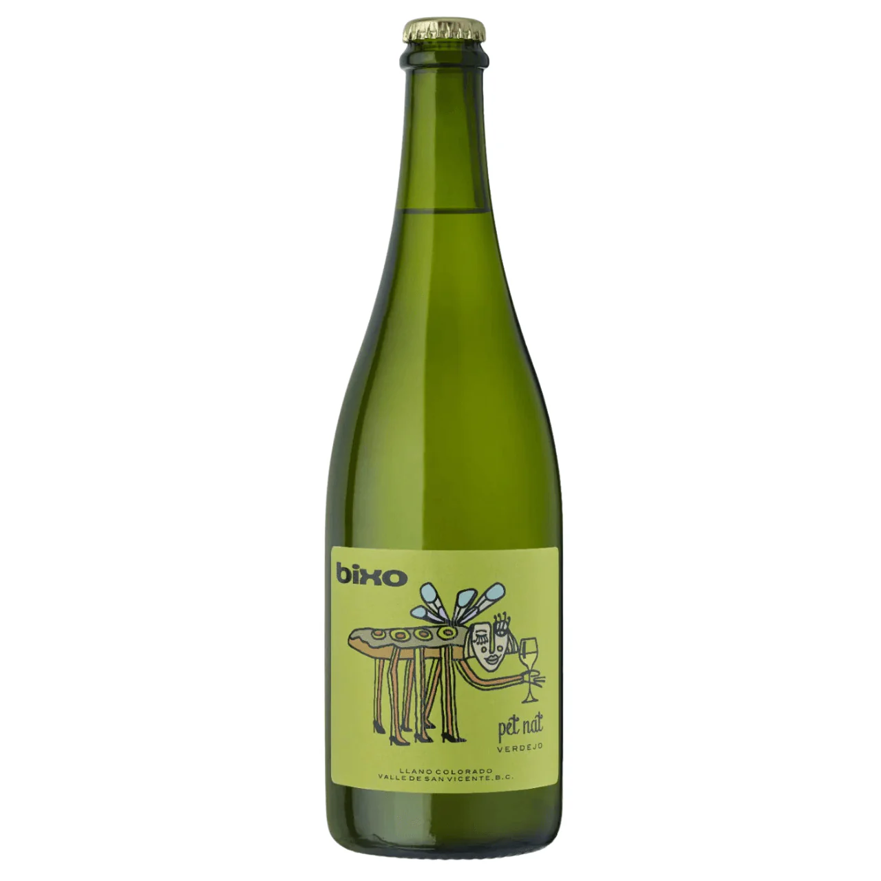 Vino Blanco Bixo Pet Nat Verdejo 750ml