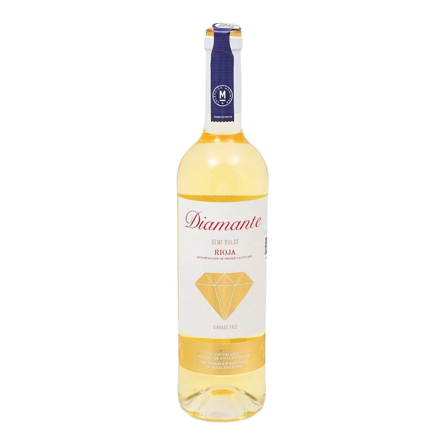 Vino Blanco Diamante Semidulce Rioja 750ml