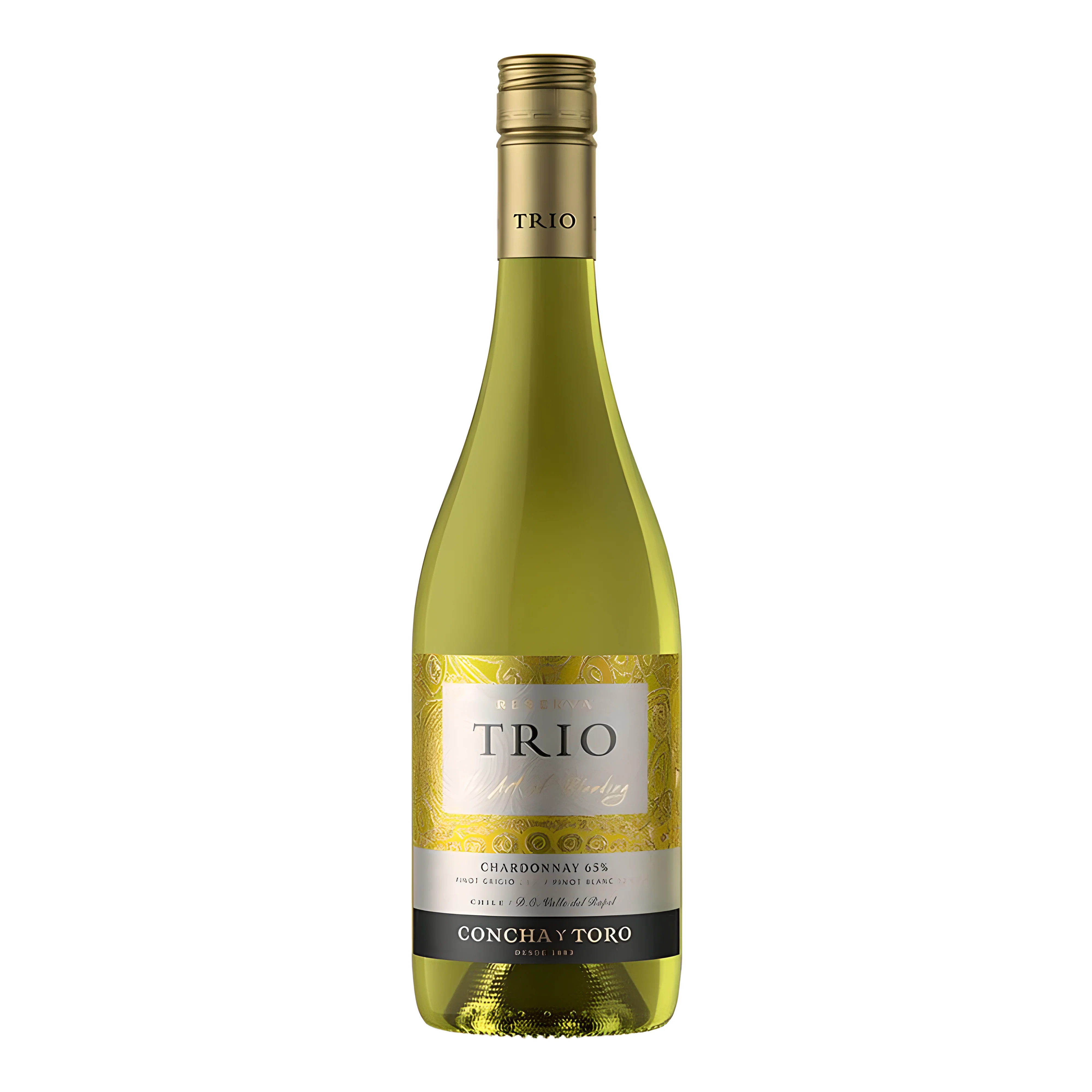 Vino Blanco Trio Chardonnay-Pinot Grigio-Pinot Blanc 750ml