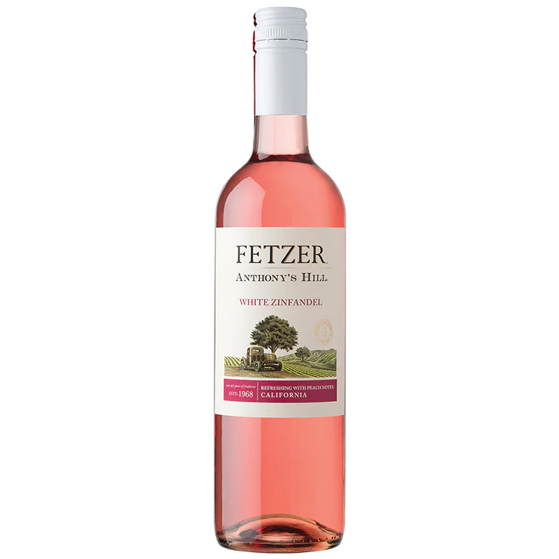 Vino Rosado Fetzer Anthony'S Hill White Zinfandel 750ml