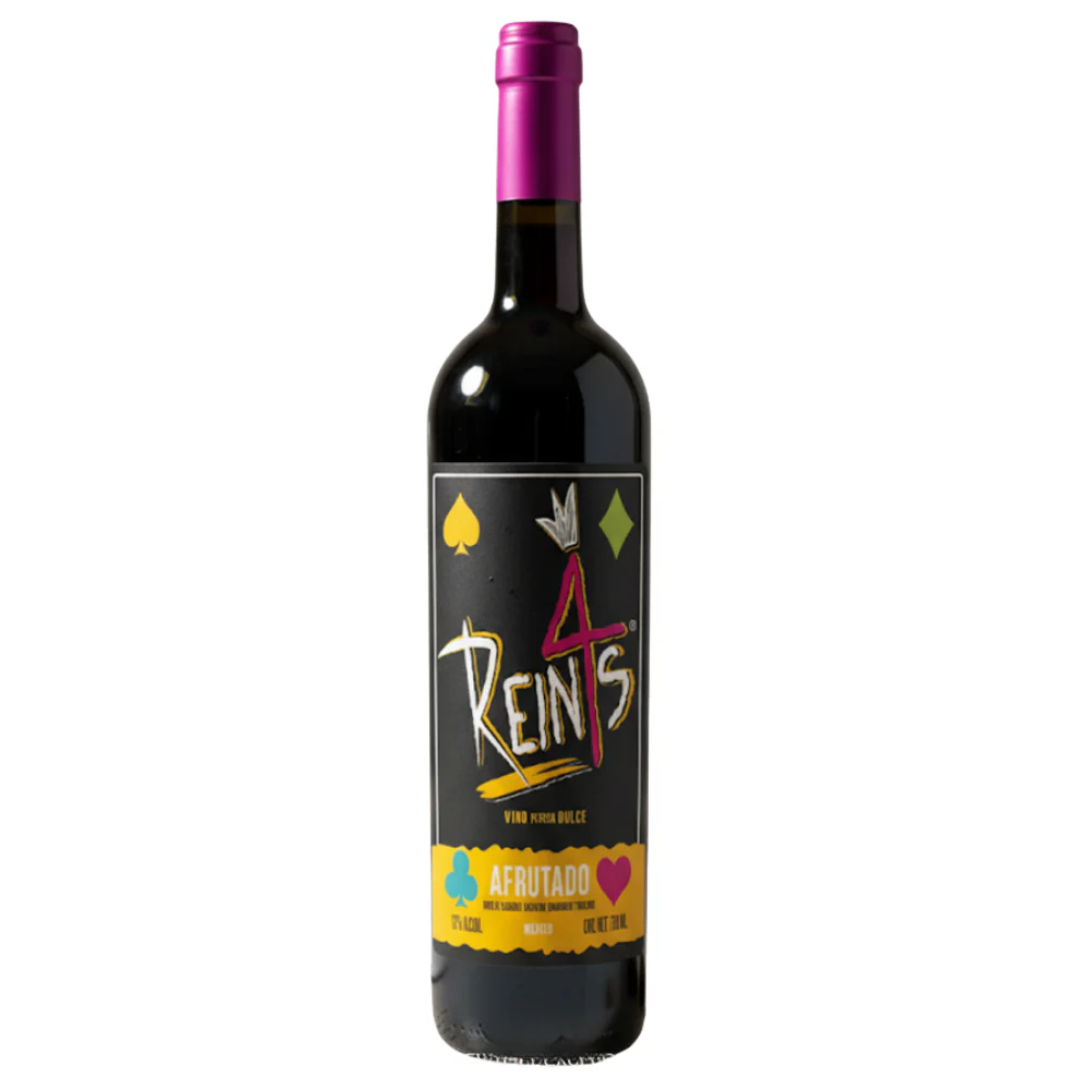 Vino Tinto 4 Reinas Afrutado 750ml