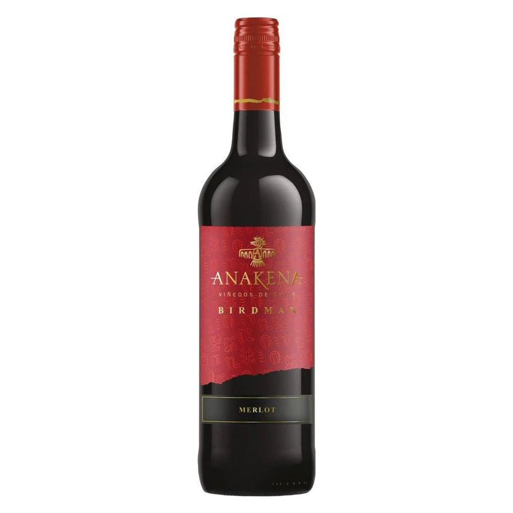 Vino Tinto Anakena Birdman Merlot 750ml