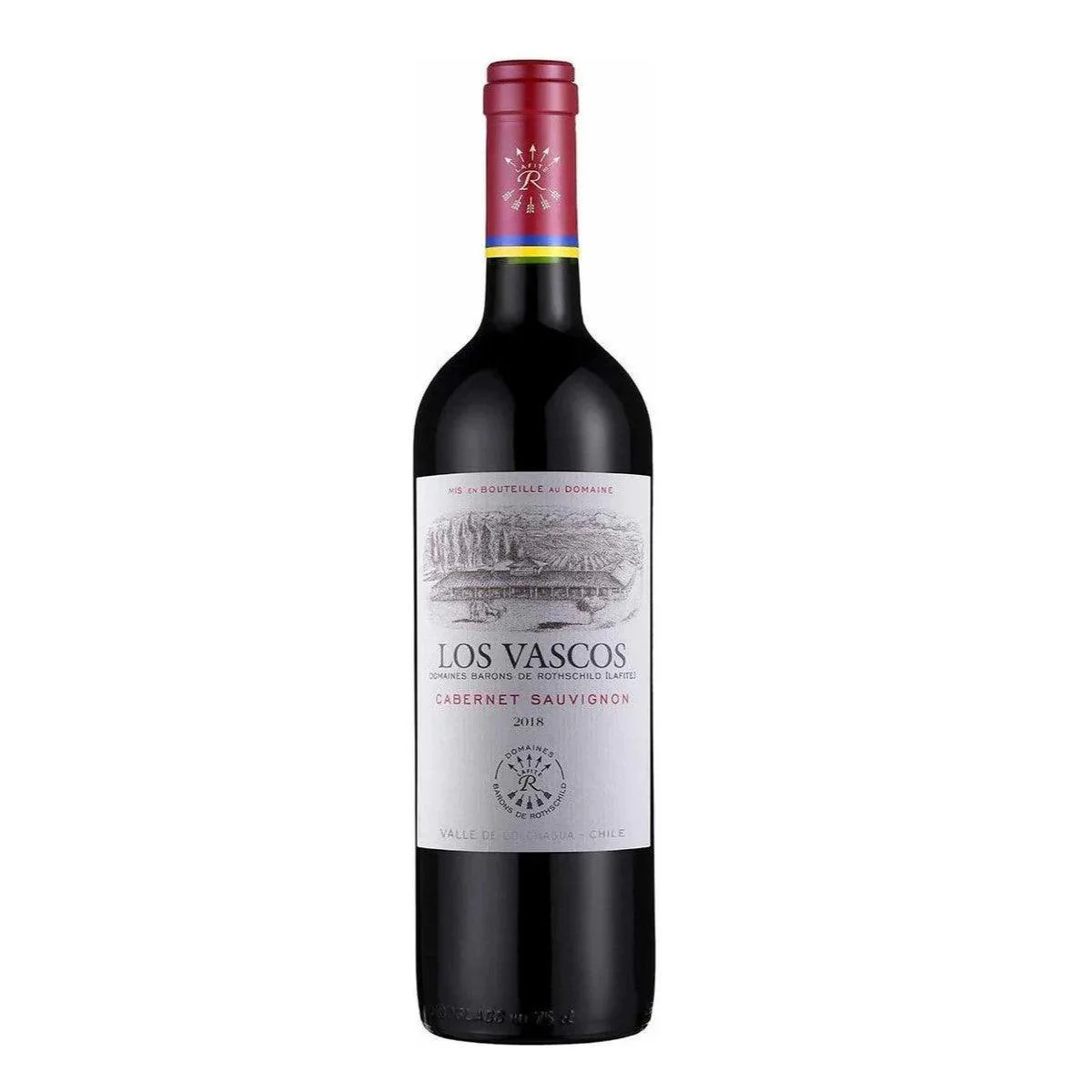Vino Tinto Chileno Los Vascos Cabernet Sauvignon 750ml