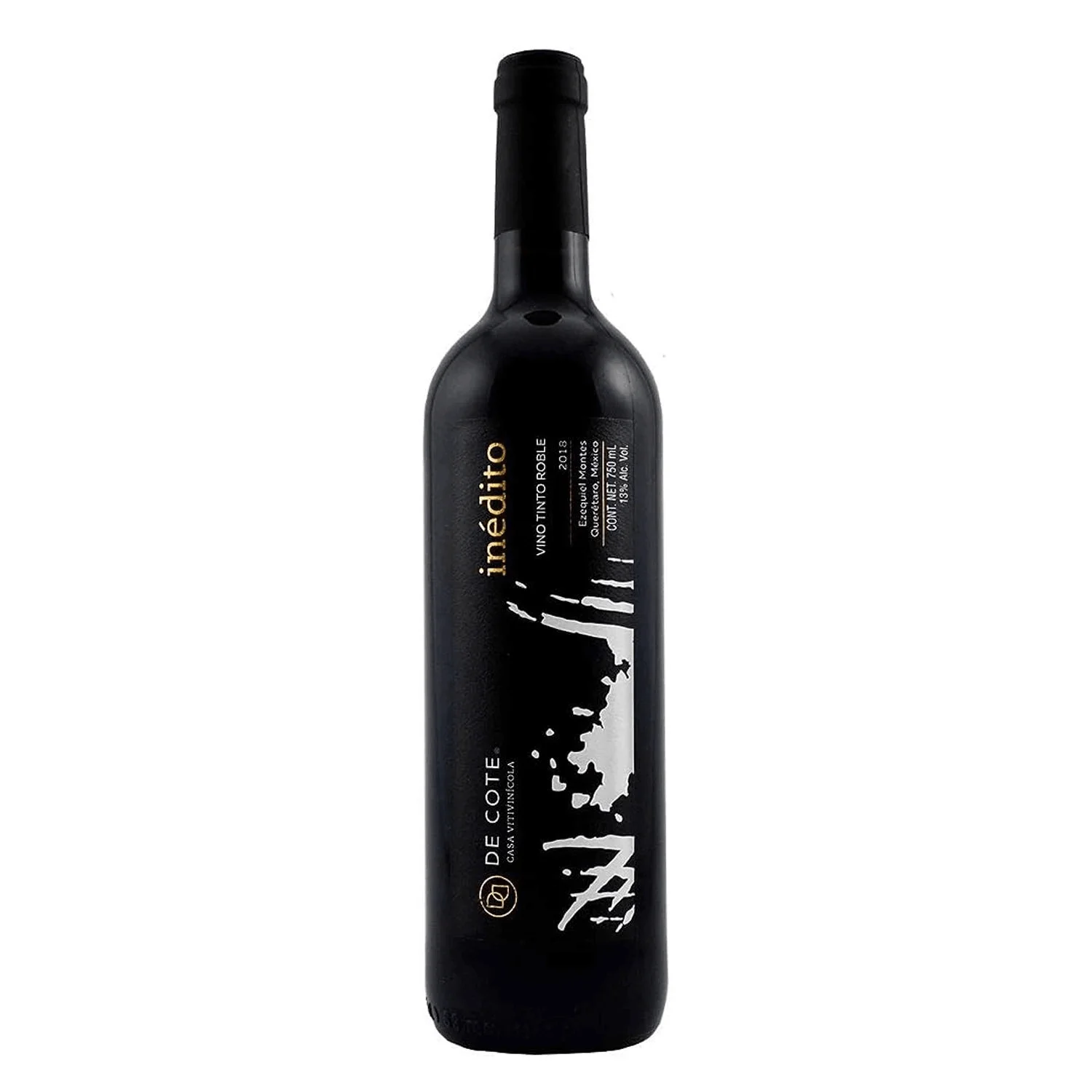Vino Tinto De Cote Inédito Mezcla De Tintos Roble 750ml