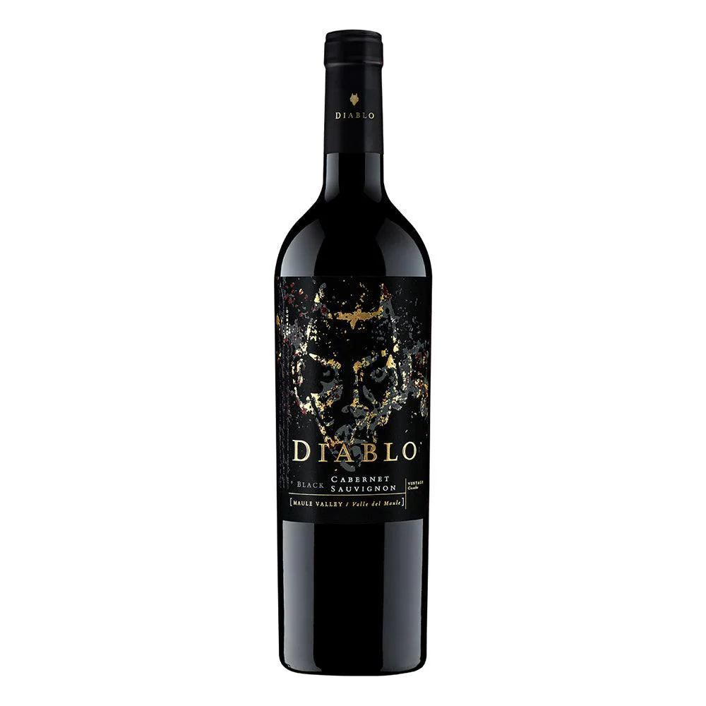 Vino Tinto Diablo Black Cabernet Sauvignon 750ml
