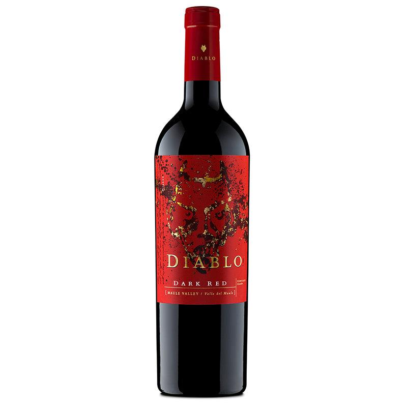 Vino Tinto Diablo Dark Red Syrah Malbec 750ml