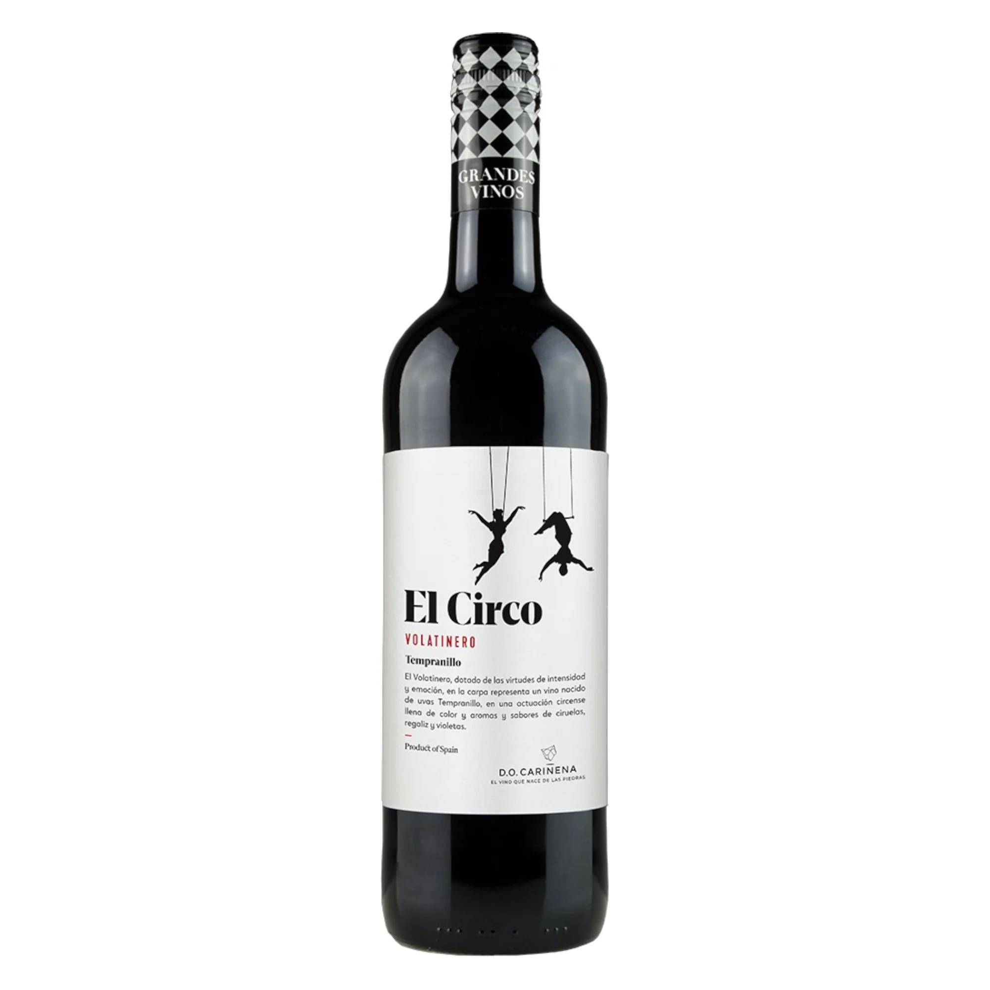 Vino Tinto El Circo Volatinero Tempranillo 750ml