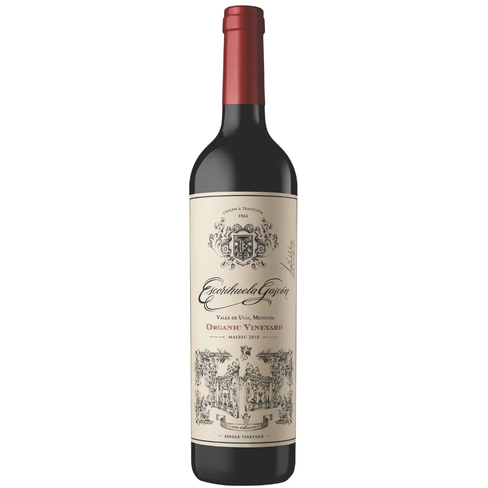 Vino Tinto Escorihuela Gascon Organic Vineyard Malbec 750ml