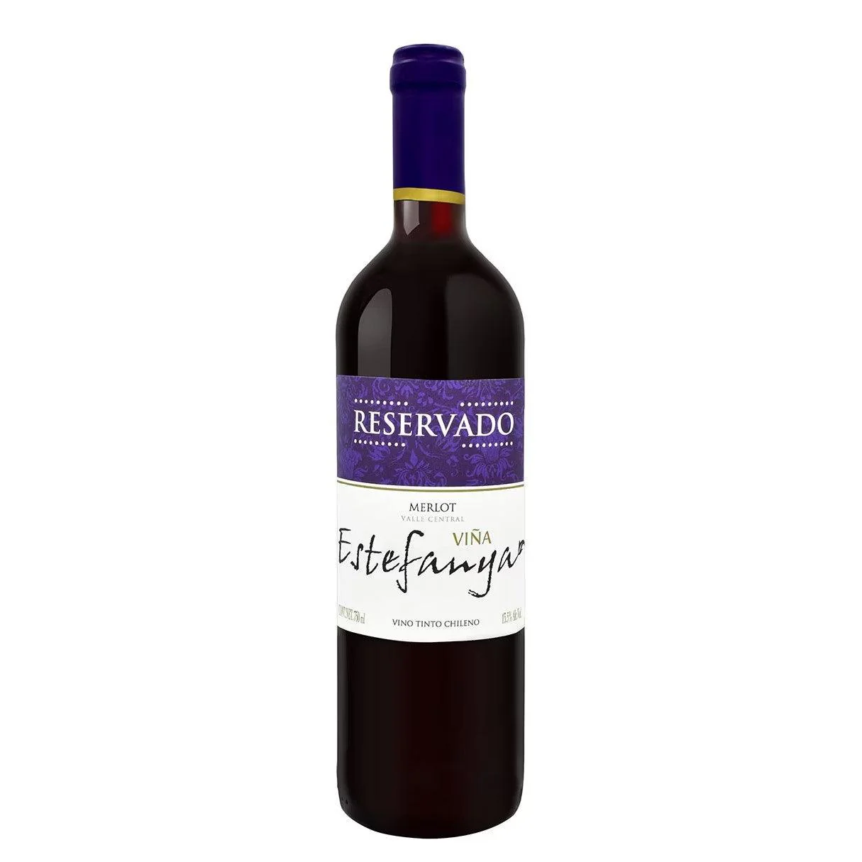 Vino Tinto Estefanya Reservado Merlot 750ml