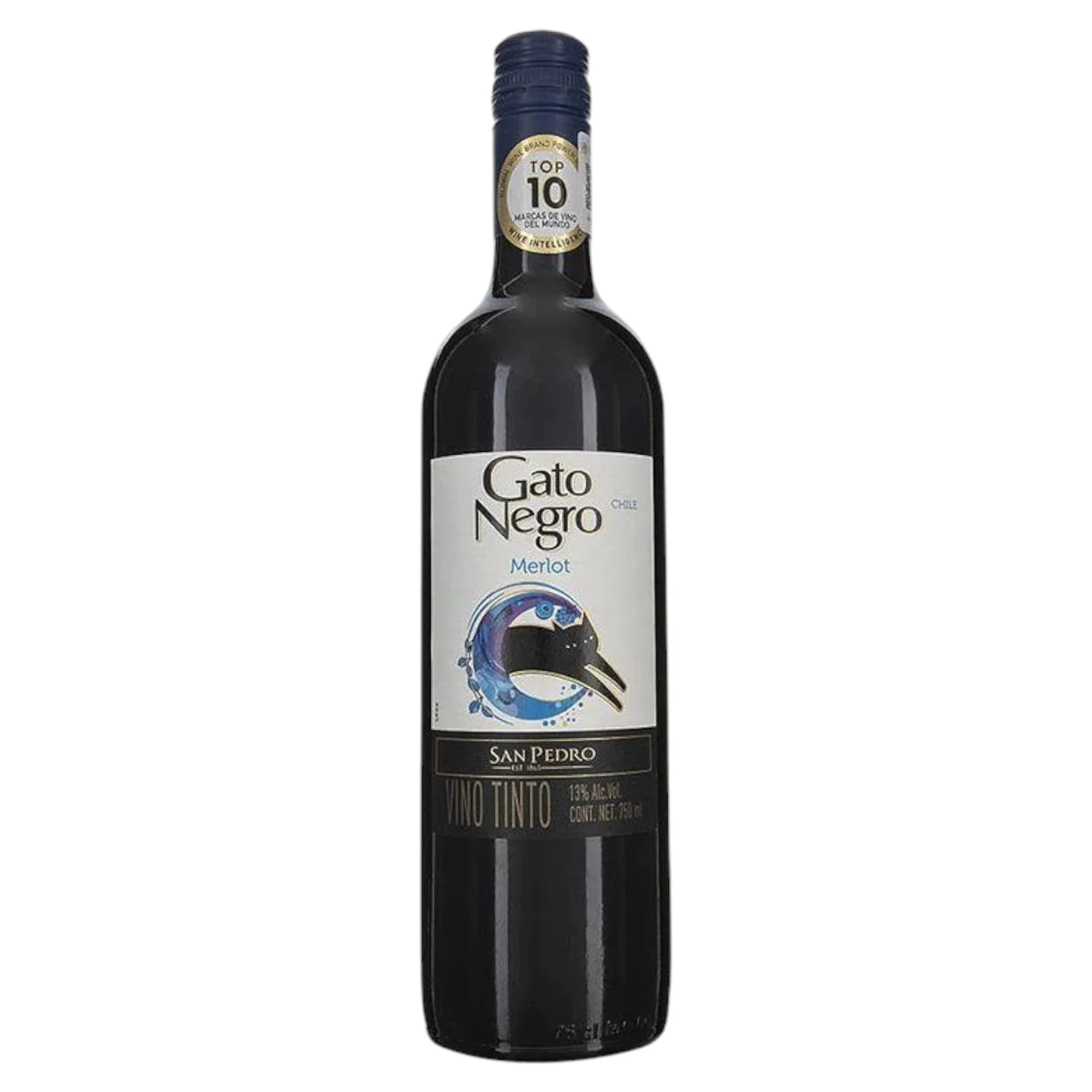 Vino Tinto Gato Negro Merlot 750ml
