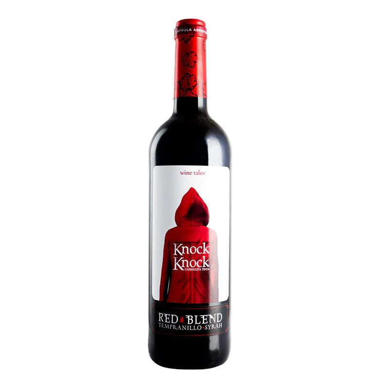 Vino Tinto Knock Knock Caperucita Red Blend 750ml