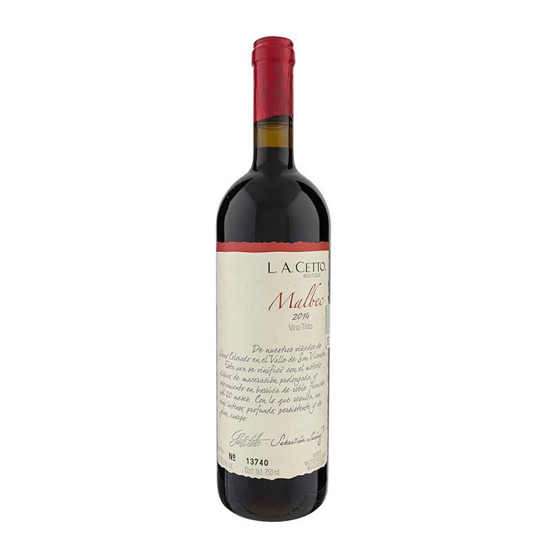 Vino Tinto Malbec L.A. Cetto Boutique 750ml