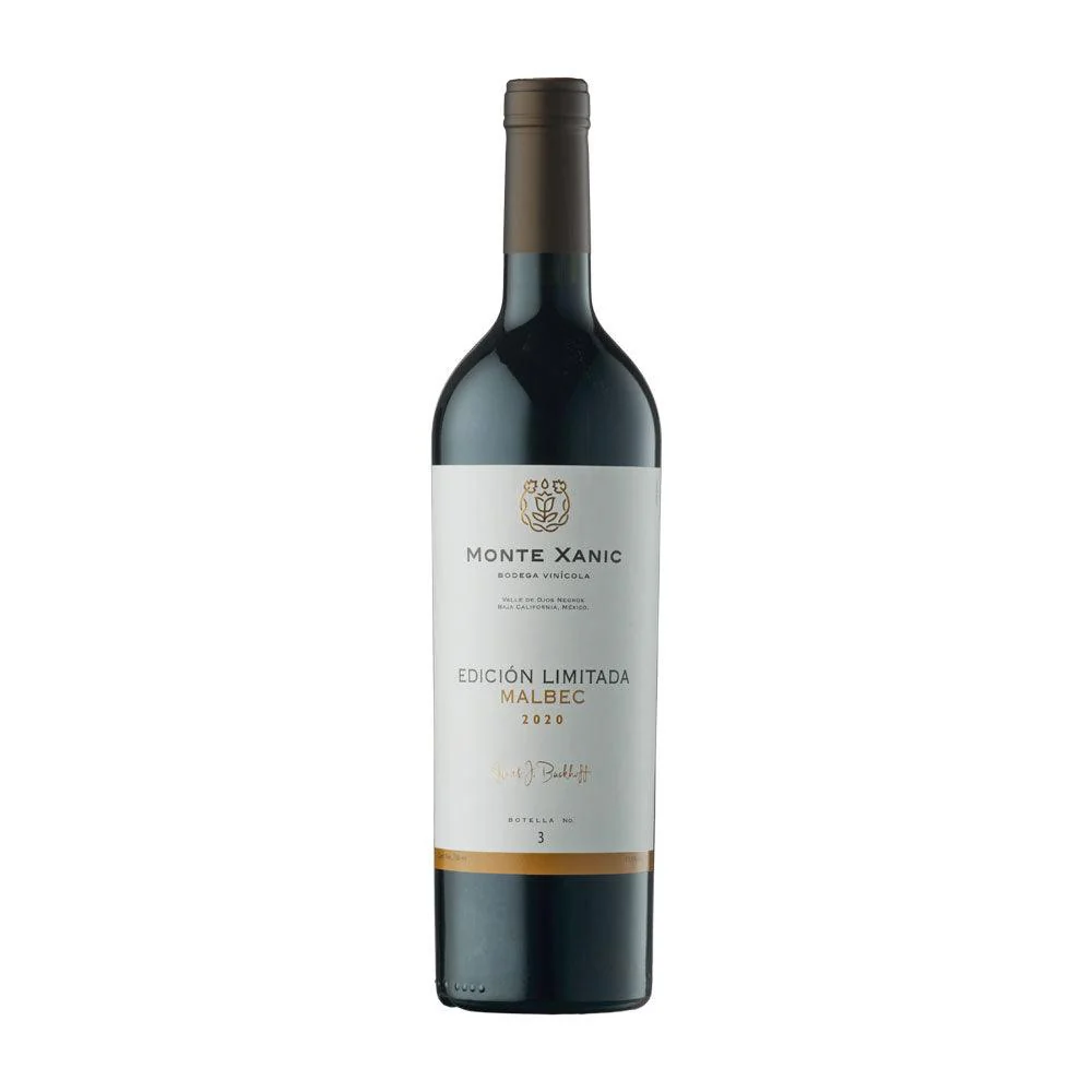 Vino Tinto Monte Xanic Malbec Edición Limitada 750ml