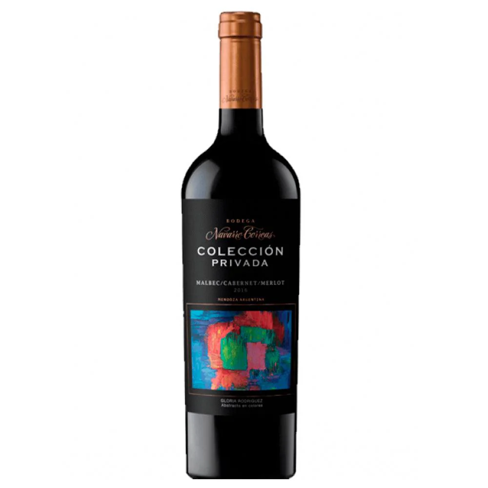 Vino Tinto Navarro Correas Colección Privada Blend 750 ml