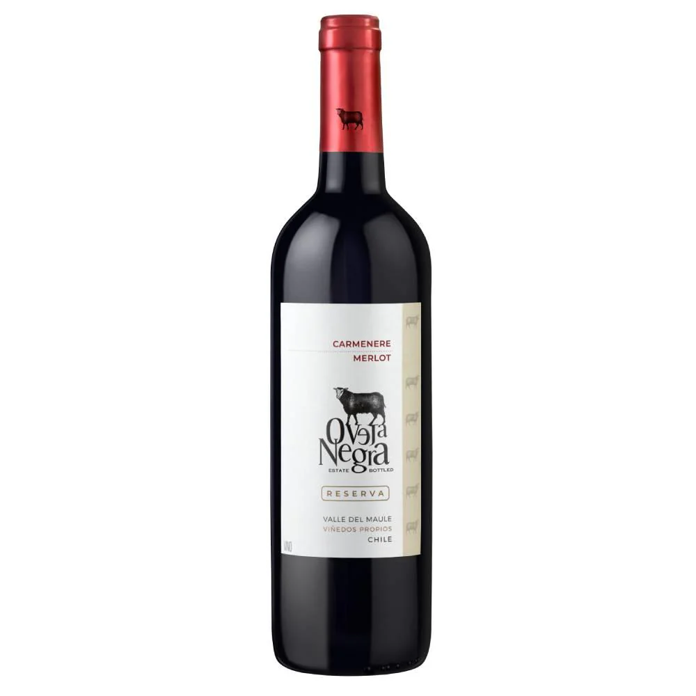 Vino Tinto Oveja Negra Reserva Carmenere Merlot 750ml