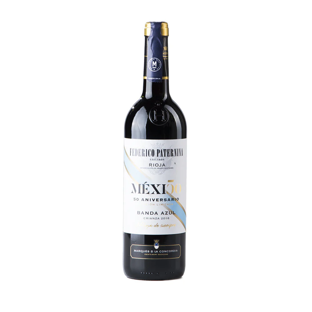 Vino Tinto Paternina Banda Azul Crianza 750ml