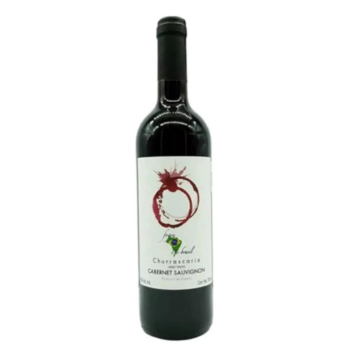 Vino Tinto Punti Ferrer Fogon Do Brasil Cabernet-Sauv 750ml