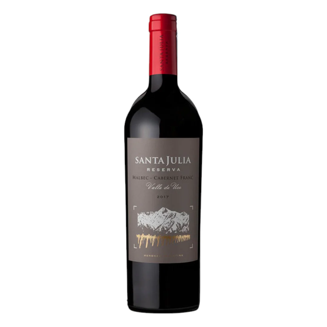 Vino Tinto Santa Julia Reserva Malbec Cabernet Franc 750ml