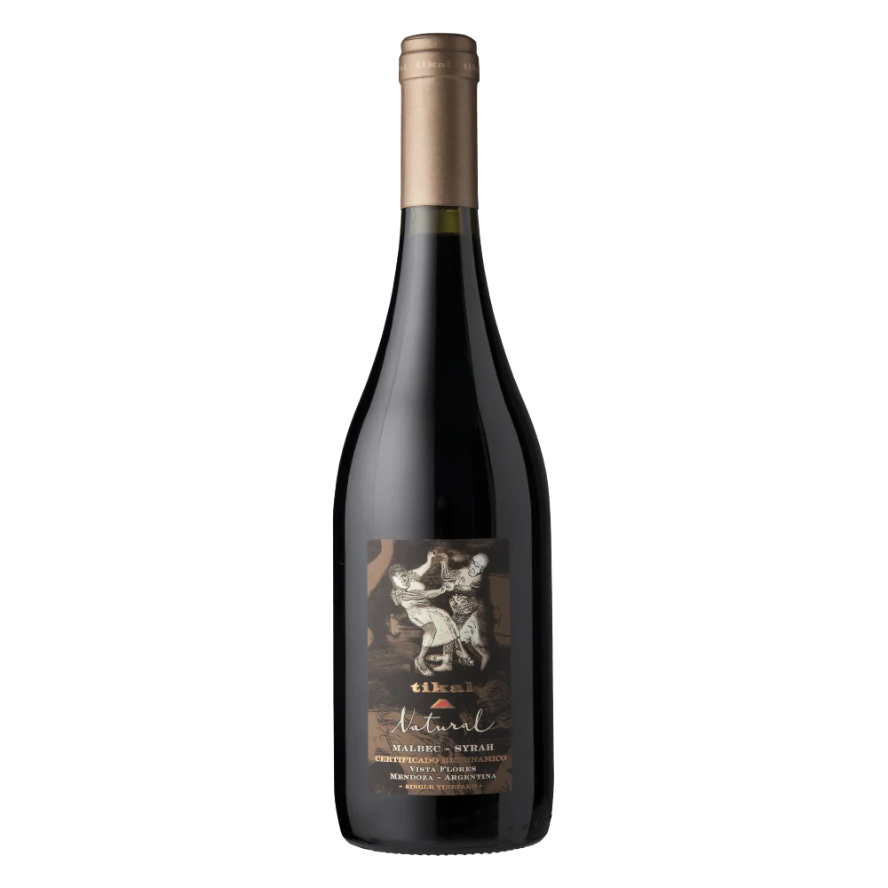 Vino Tinto Tikal Natural Malbec-Syrah 750ml