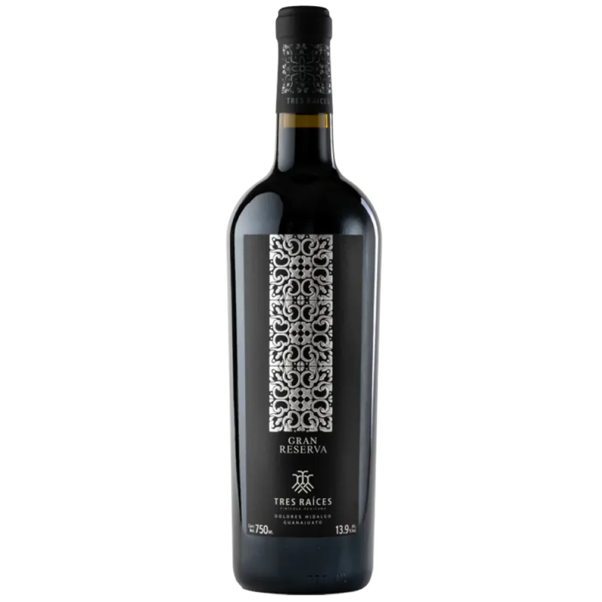 Vino Tinto Tres Raices Cabsauv Malbec Gran Reserva 750ml