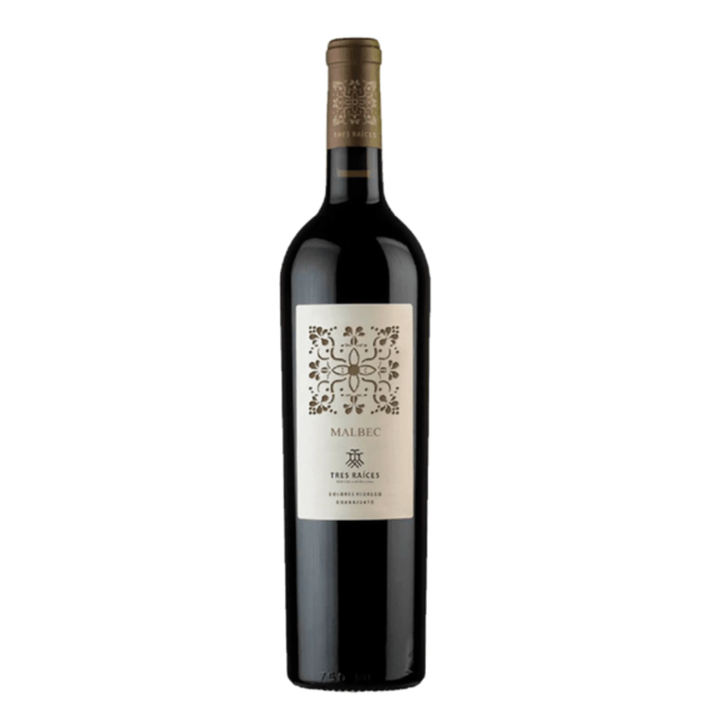 Vino Tinto Tres Raices Malbec 750ml