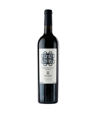Vino Tinto Tres Raíces Reserva Tempranillo 750ml