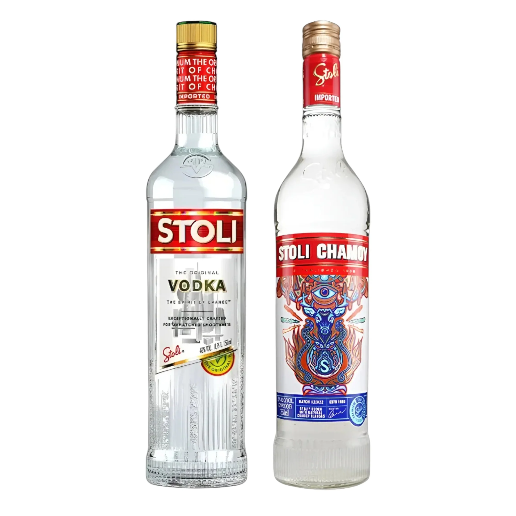 Vodka Stolichnaya 750ml + Chamoy 750ml