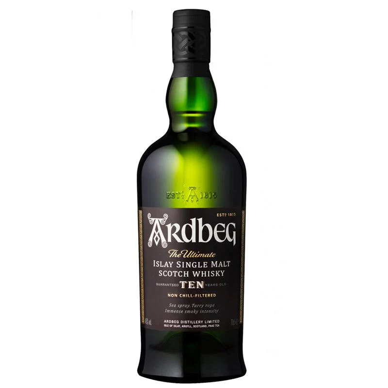 Whisky 10 Ardbeg Single Malt 750ml