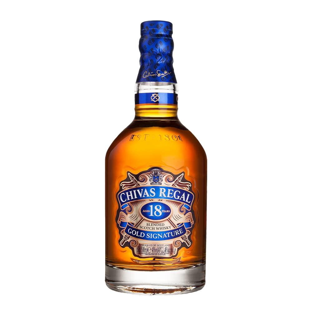 Whisky 18 Chivas Regal 750ml C/ 200ml