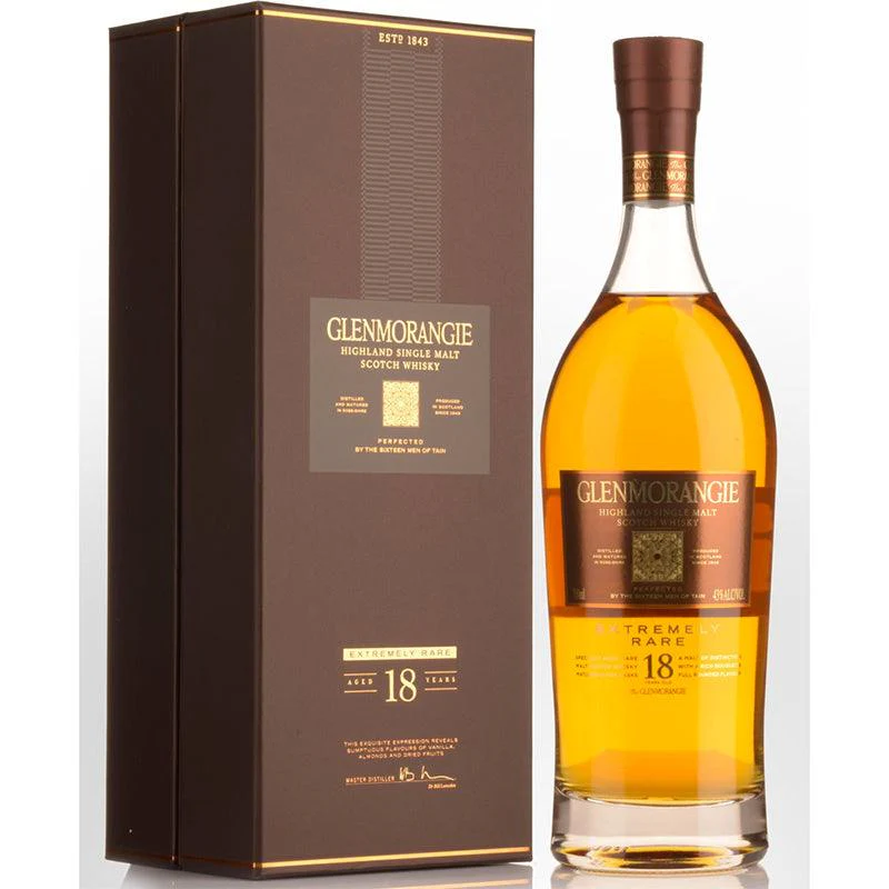 Whisky 18 Glenmorangie Single Malt 750ml