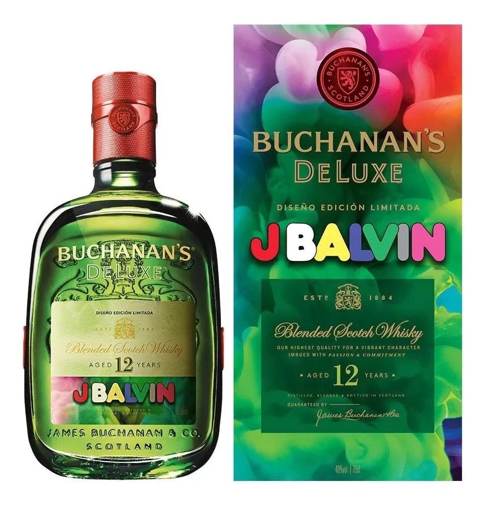 Whisky Buchanans 12 Años Edición Especial Jbalvin 750ml