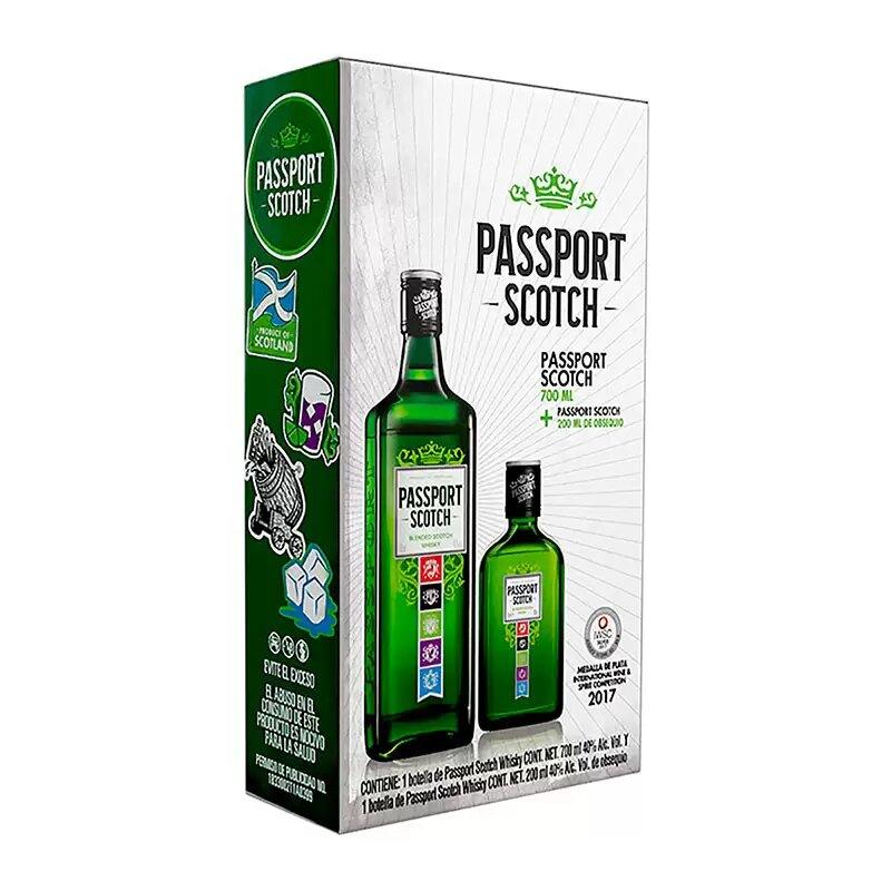 Whisky Passport 700ml C/ 200ml