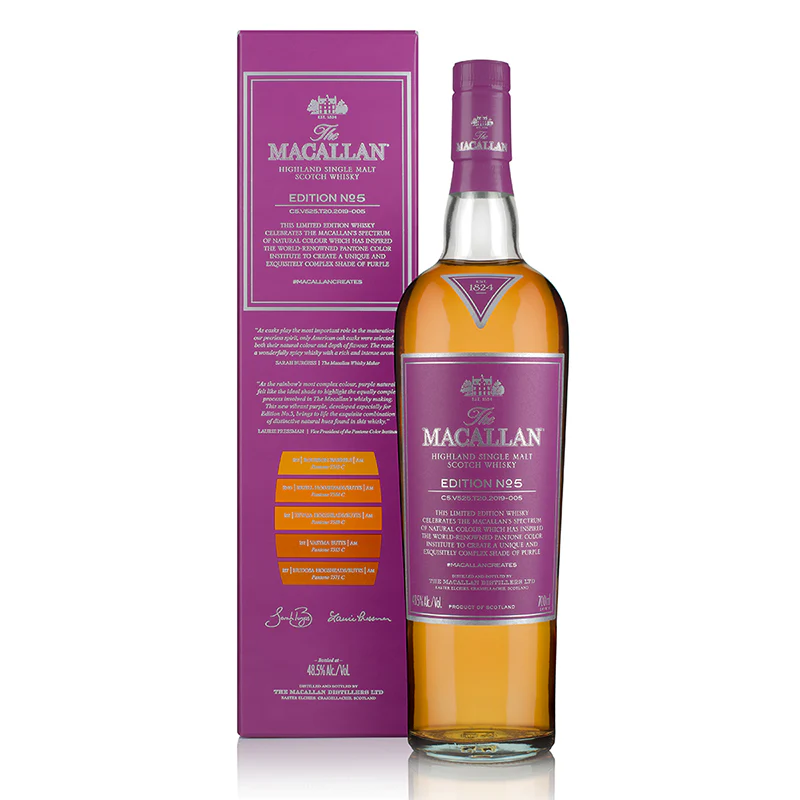 Whisky The Macallan Edicion 5 700ml